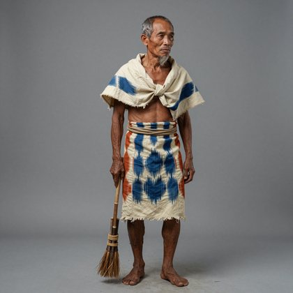 type elder at compang full figure