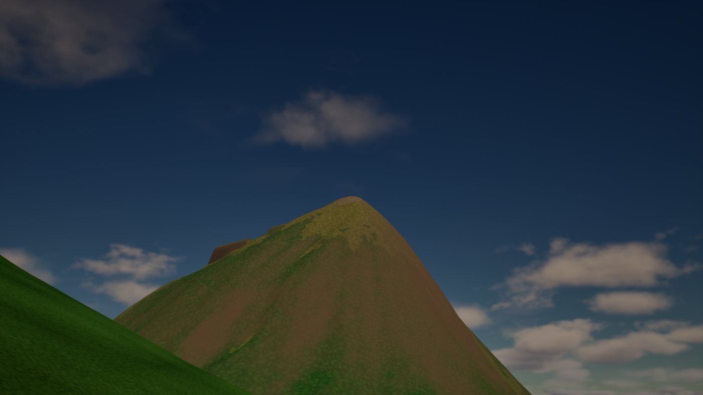 The cone country under Mount Inerie