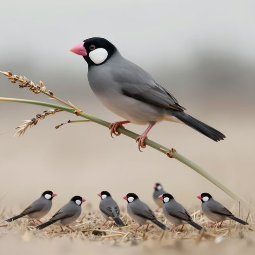 cr0013 java sparrow study