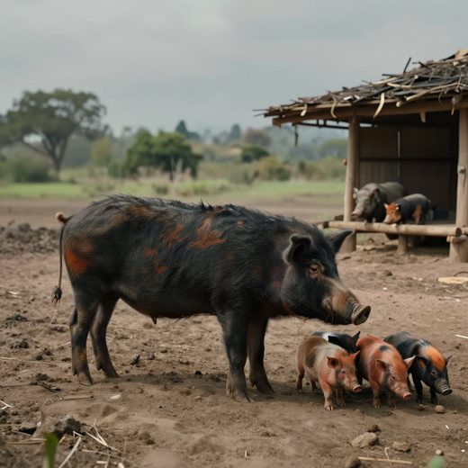 cr0014 flores pig study